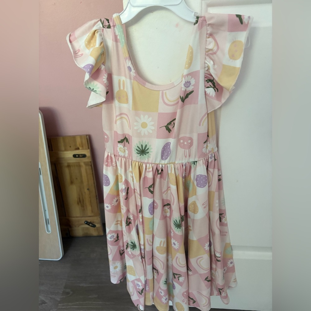 Perfect Easter dress Dot Dot Smile Pastel Patterned Kids Dress